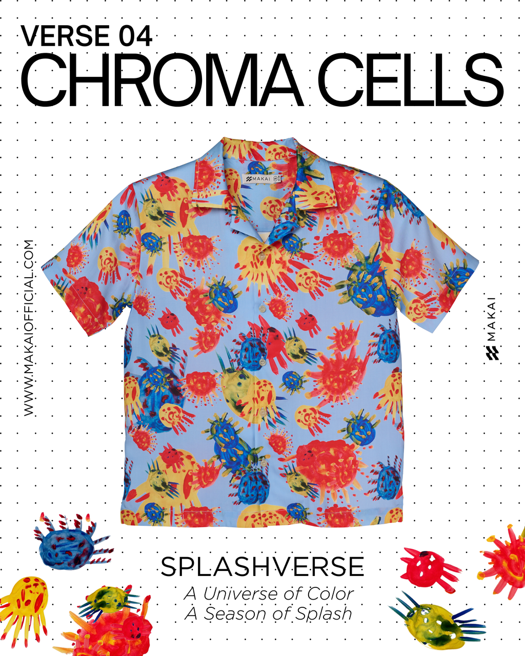 CHROMA CELLS Hawaiian Shirt