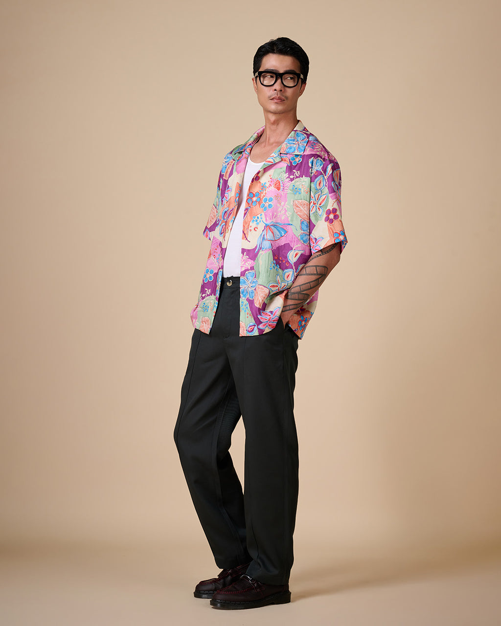 NATSUBANA Hawaiian Shirt