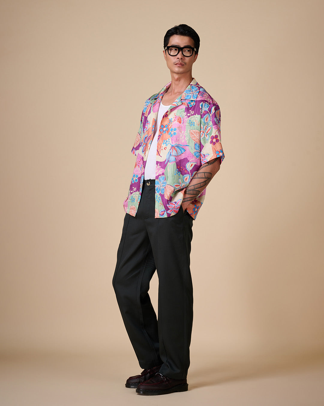 NATSUBANA Hawaiian Shirt
