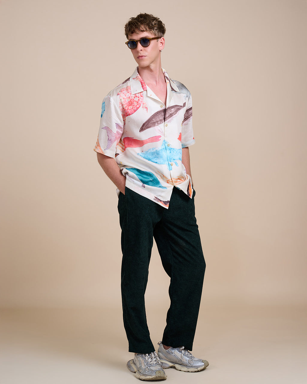 KAIYO-LIGHT Hawaiian Shirt