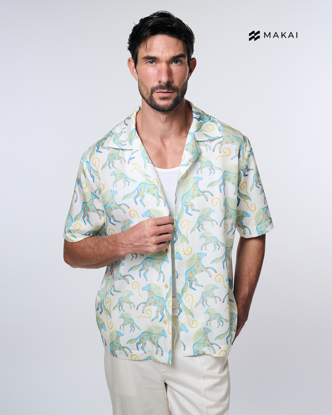 เสื้อฮาวายลาย PEGASUS