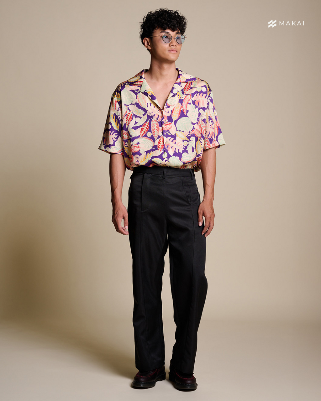 TIKI ORCHID Hawaiian Shirt