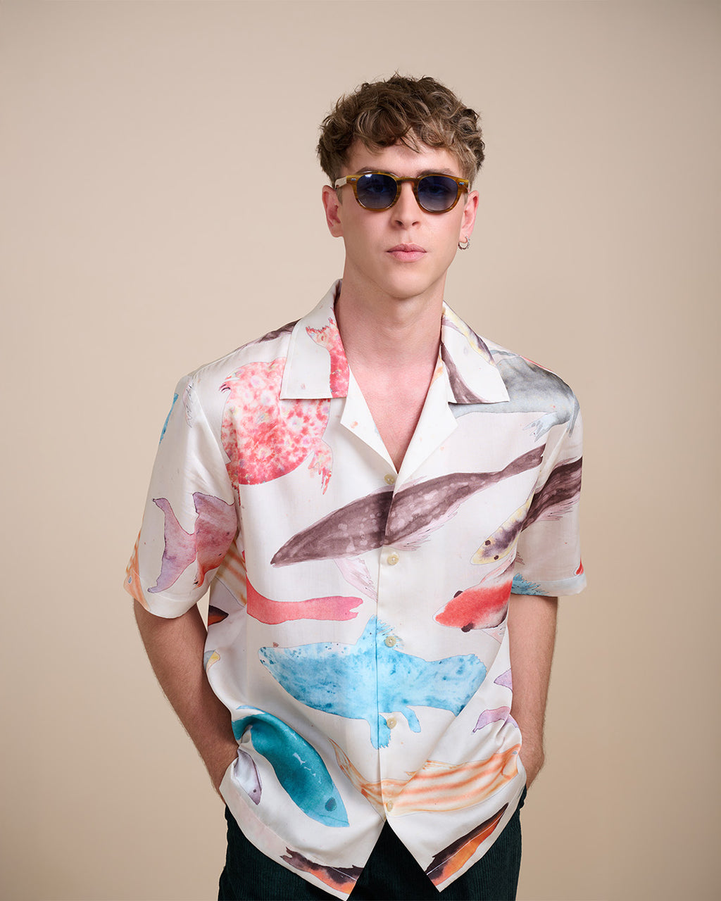 KAIYO-LIGHT Hawaiian Shirt