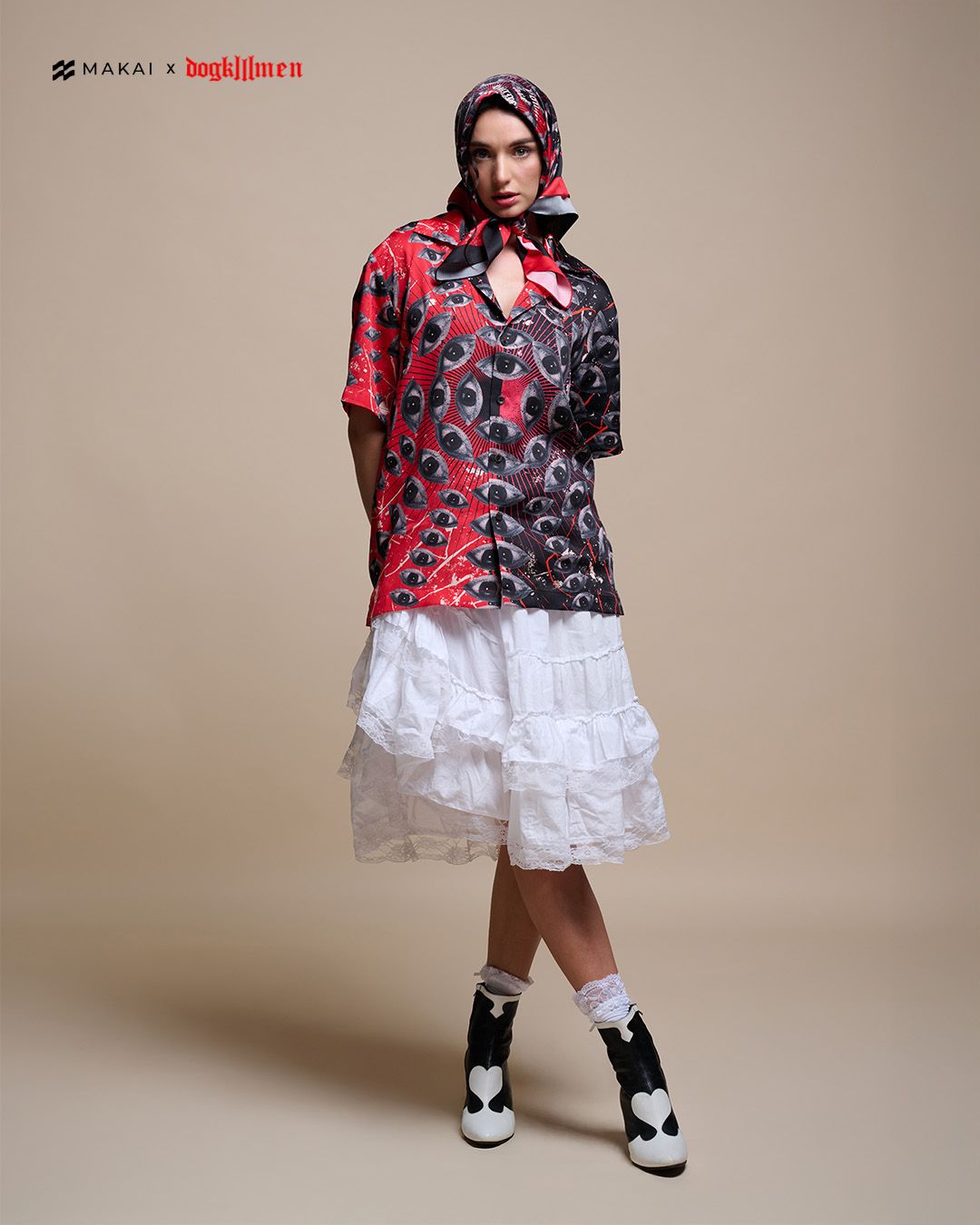 เสื้อฮาวาย MAKAIxDogKillMen Collector's Edition EYELESS