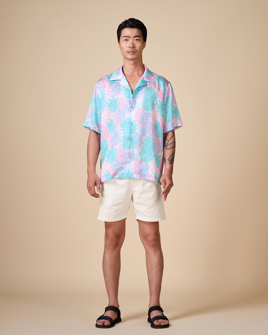 PINK PINE Hawaiian Shirt