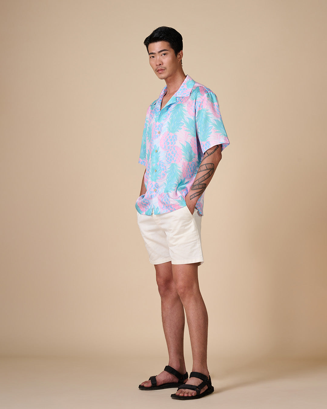 PINK PINE Hawaiian Shirt
