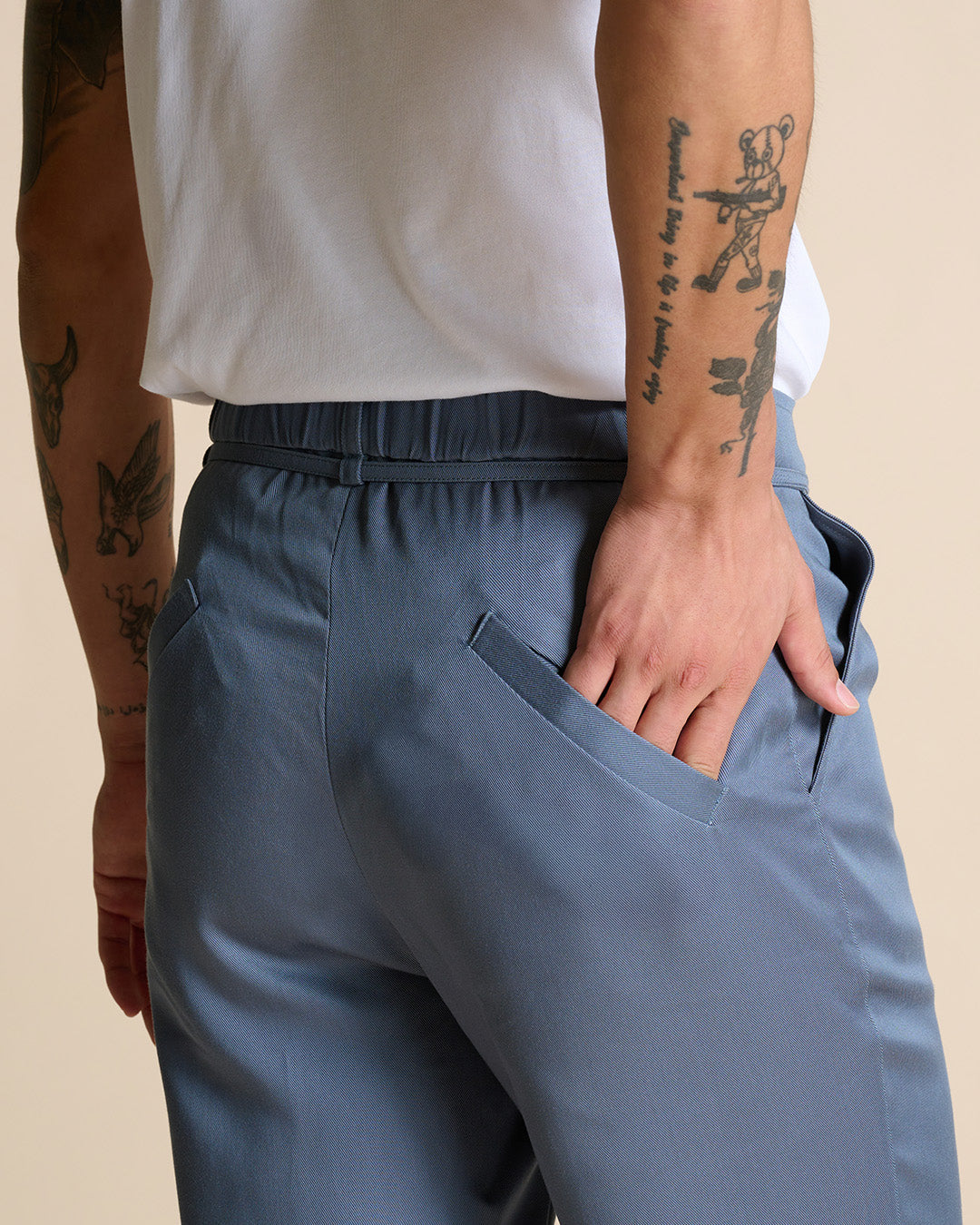 Lyocell Ease Relaxed Straight Pants