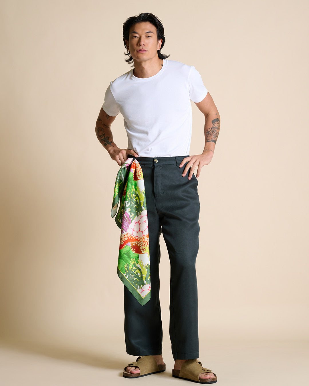 Lyocell Ease Relaxed Straight Pants