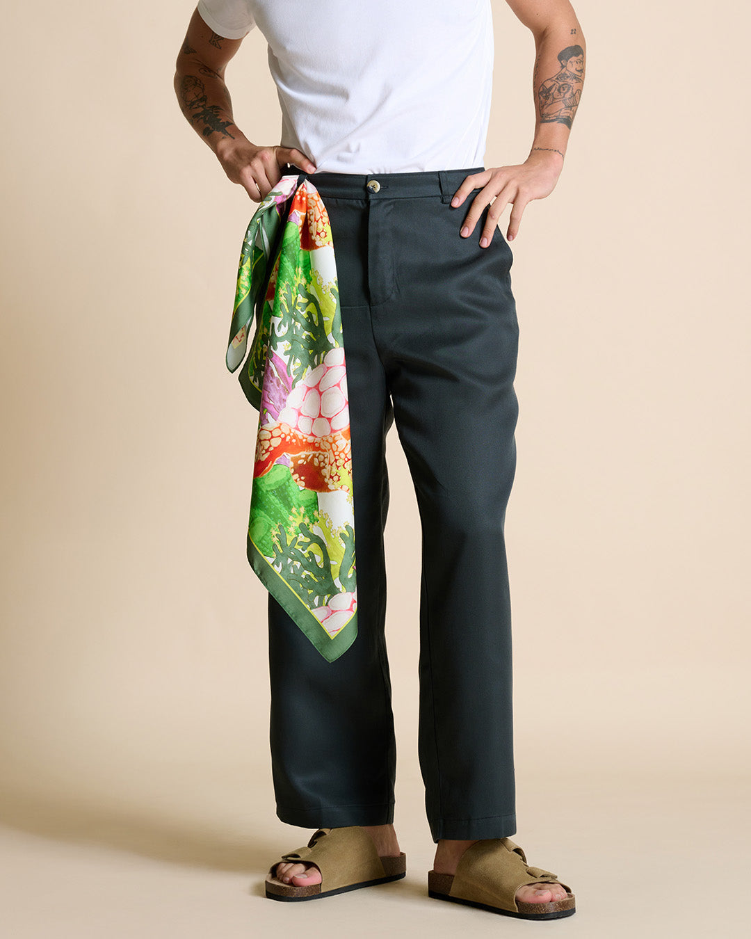 Lyocell Ease Relaxed Straight Pants
