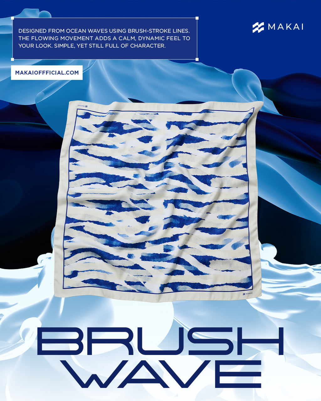 BRUSHWAVE Bandana
