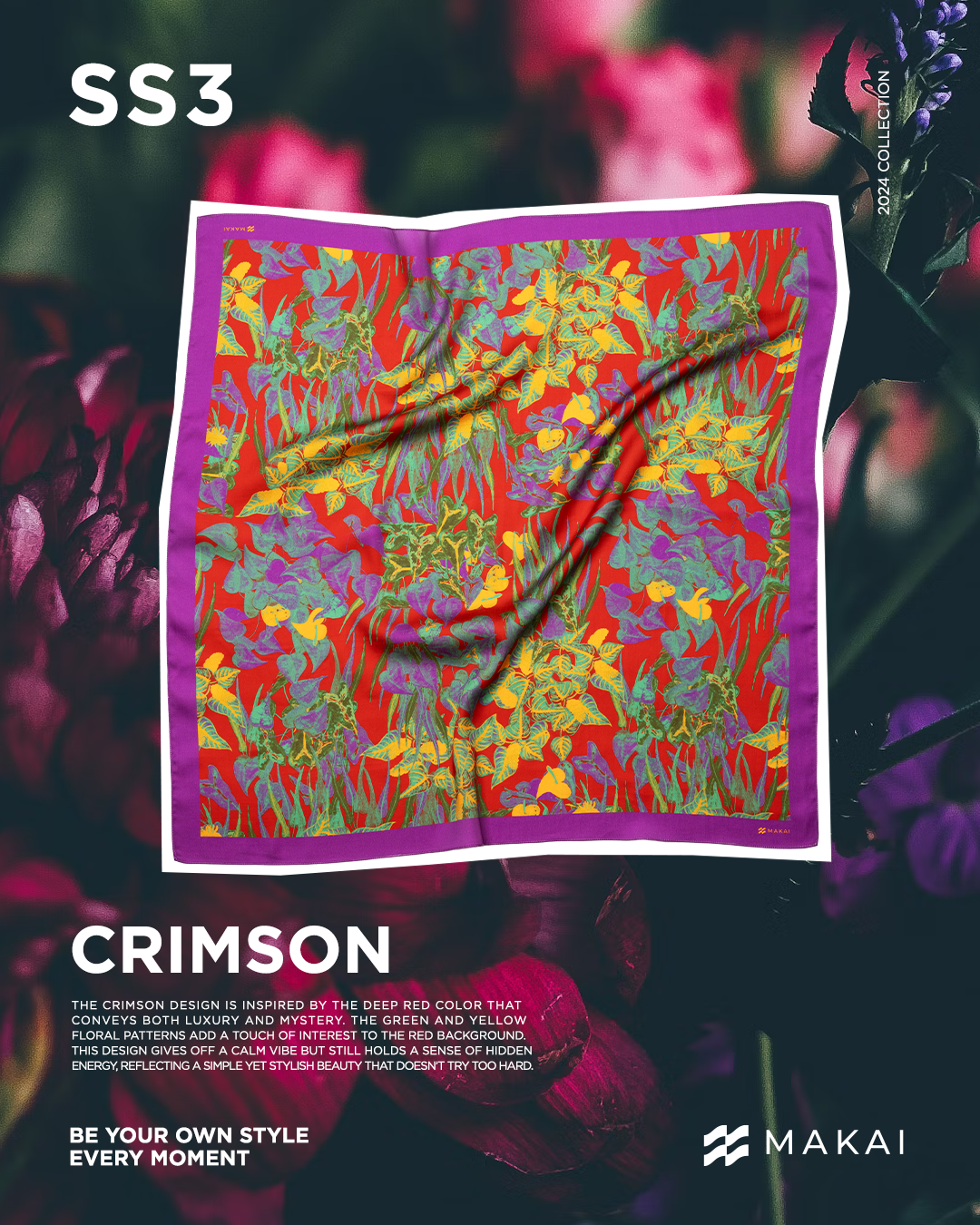 CRIMSON Bandana