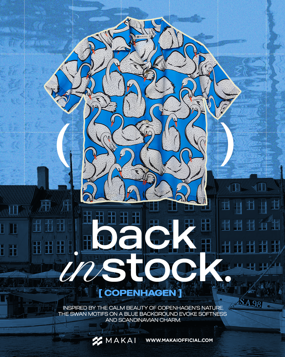 COPENHAGEN Hawaiian Shirt