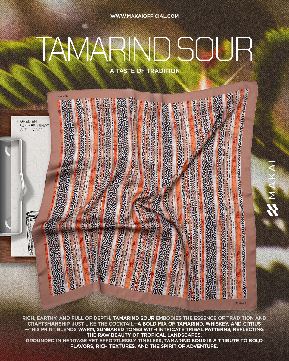 ผ้าพันคอ ลาย TAMRIND SOUR